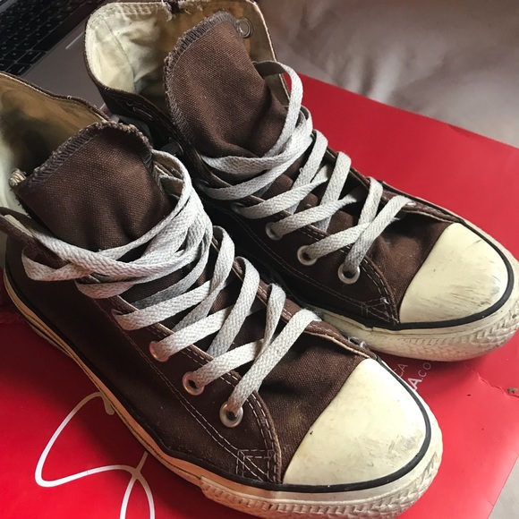 used brown converse